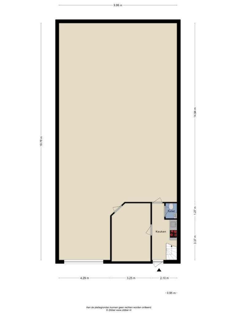 Middenweg 20 – Hoogerheide – Plattegrond