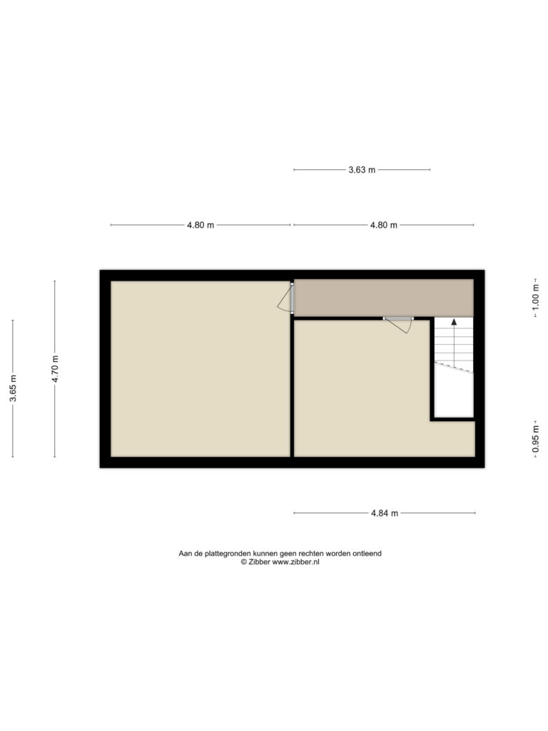Middenweg 20 – Hoogerheide – Plattegrond 2
