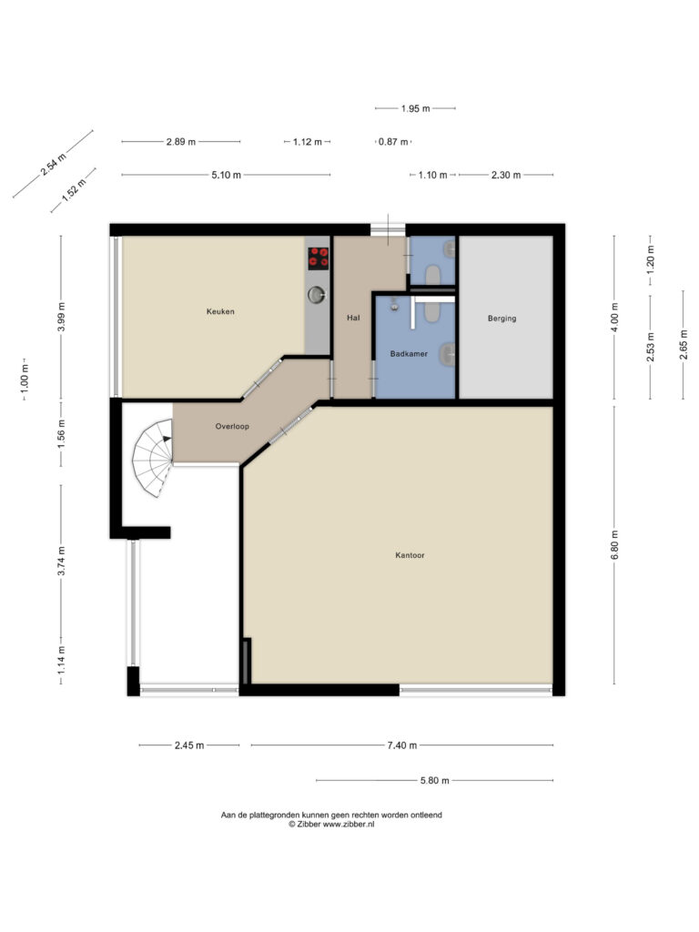 Energieweg 2 – Tholen – Plattegrond 2