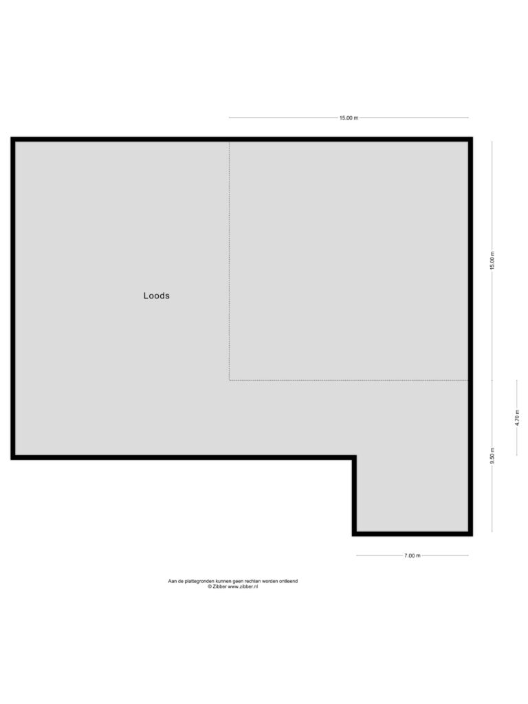 Voltweg 18 – Hoogerheide – Plattegrond