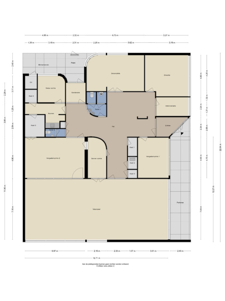 Markgravenlaan 3 – Bergen Op Zoom – Plattegrond